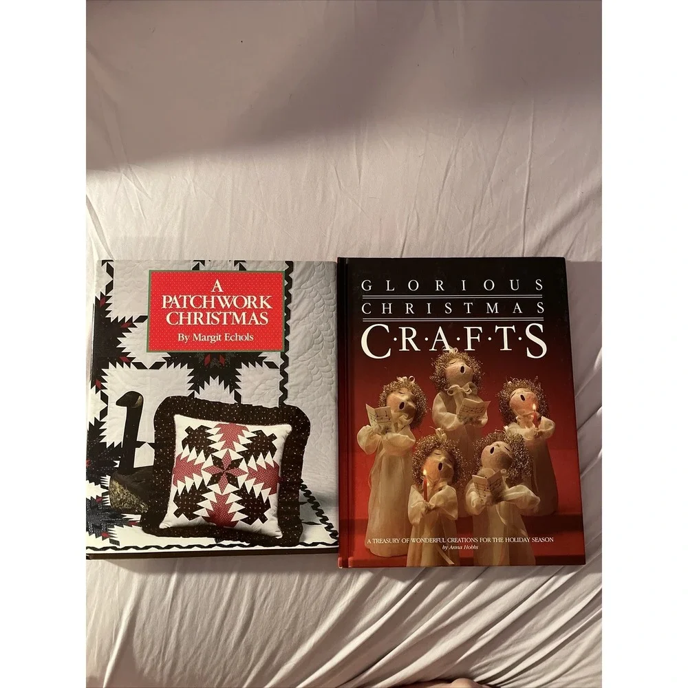 A Patchwork Christmas And Glorious Christmas Crafts Books